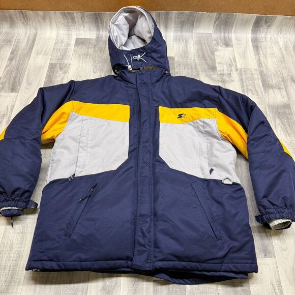 STARTER Other - ✅Mens XLT 46/48 Vintage Starter 3-in-1 Winter Jacket Feather/Down Insulated Navy
